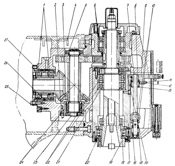СФ-15 Шпиндельная головка консольно-фрезерного верстата